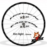 Mountain Bicycle Wheels MTB Rim Decal Stickers for EASTON HAVEN 26er 27.5er 29er